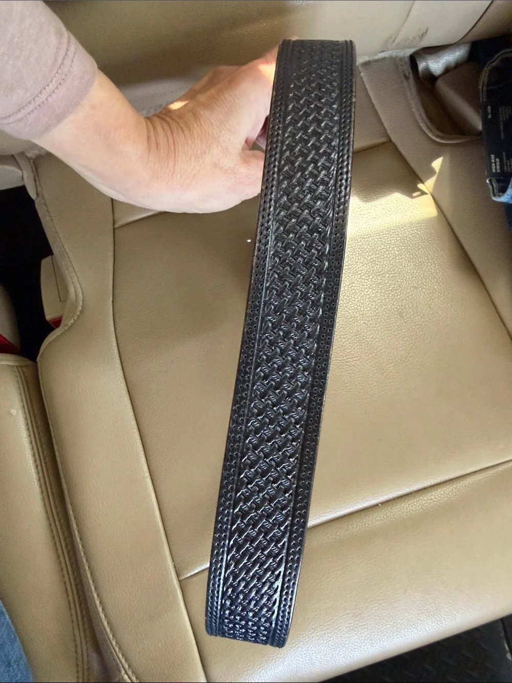 Silver Creek Collection Genuine Leather Belt - Brown